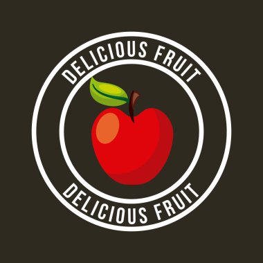 taze organik gıda amblemi görüntü