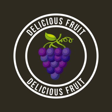 taze organik gıda amblemi görüntü