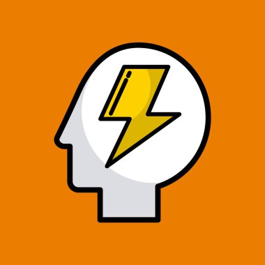 baş siluet zihin kavramı görüntü 