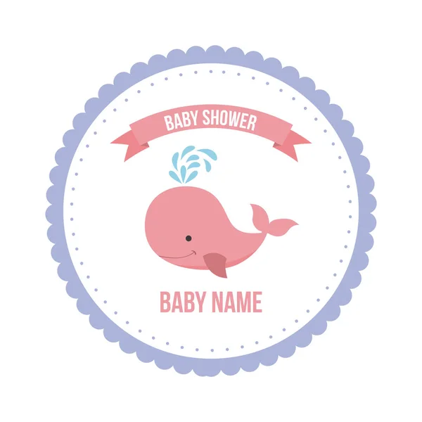 Baby shower related icons image — Stockvector