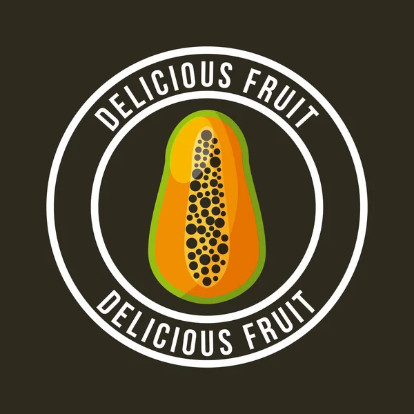 taze organik gıda amblemi görüntü