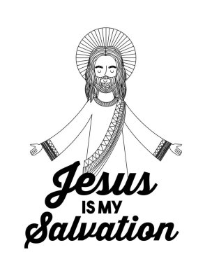 İsa Katolik din kartı