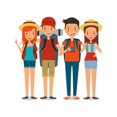 mutlu seyahat etmek turist tatil insanlar çiftler