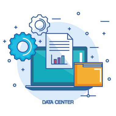 Veri Merkezi dizüstü bilgisayar klasör belge bilgi iş