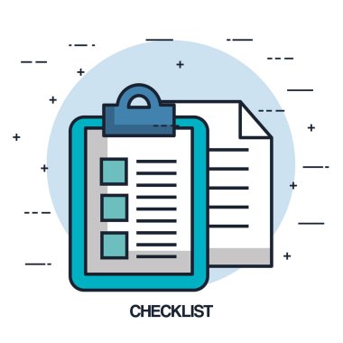 Denetim listesi belge kağıt dosya office görüntü