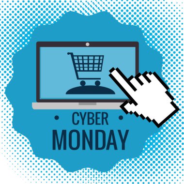 Siber Pazartesi satış Banner arka plan