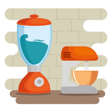 renkli mutfak gereçleri 