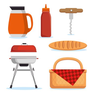 Piknik simge kümesi