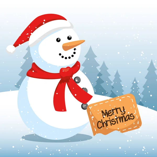 Noël grande vente d'hiver — Image vectorielle