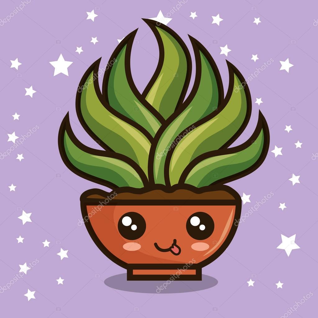 Fotos: figuras kawaii | Casa Linda hermosa kawaii plantas dibujos