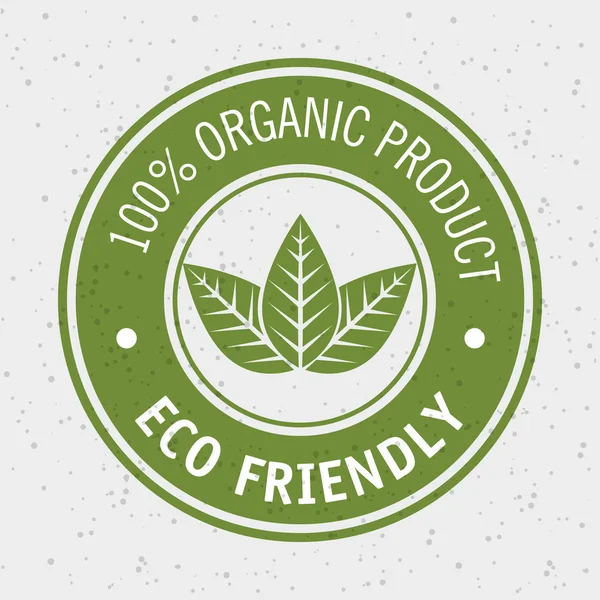 Desain produk organik - Stok Vektor