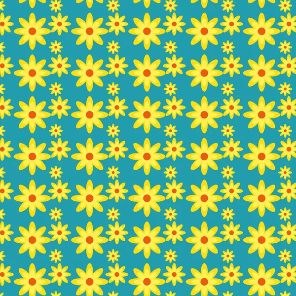 Motif de fleur design — Image vectorielle