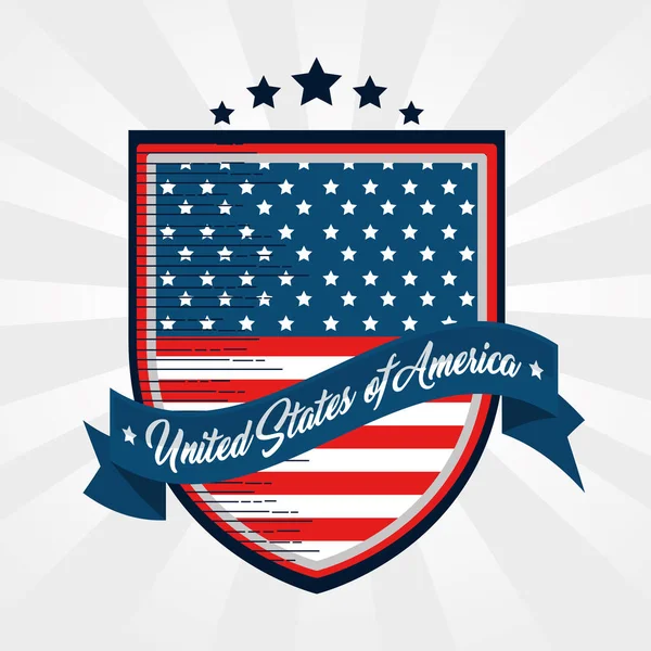 United States design — Stock Vector
