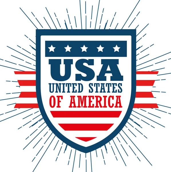 Estados Unidos design —  Vetores de Stock