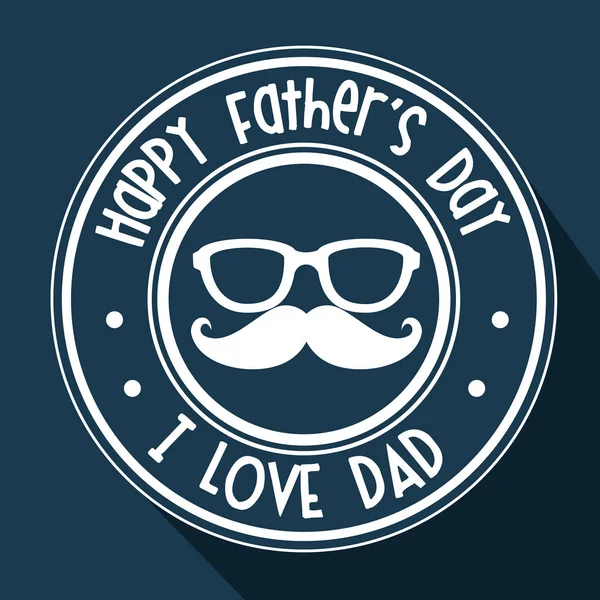 Father day card — Stock Vector