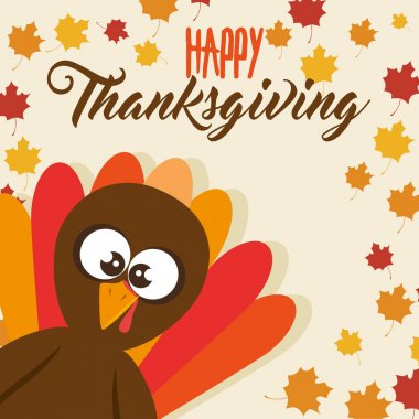 Mutlu Şükran Günü kartları.