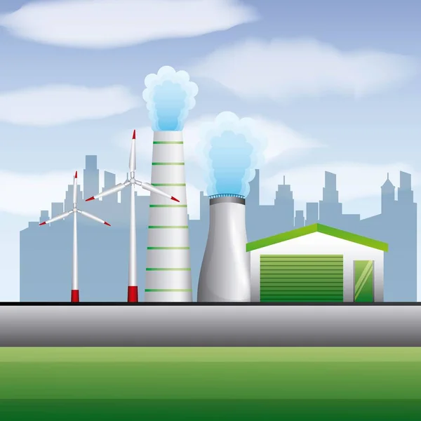 Écologie des biocarburants alternative — Image vectorielle