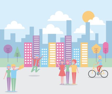 insanlar çizgi kahramanlar