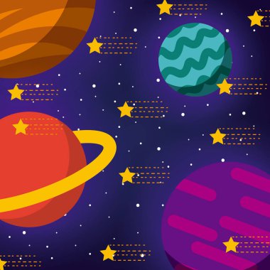 Güneş sistemi düz