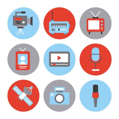 haber nesneleri Icons set