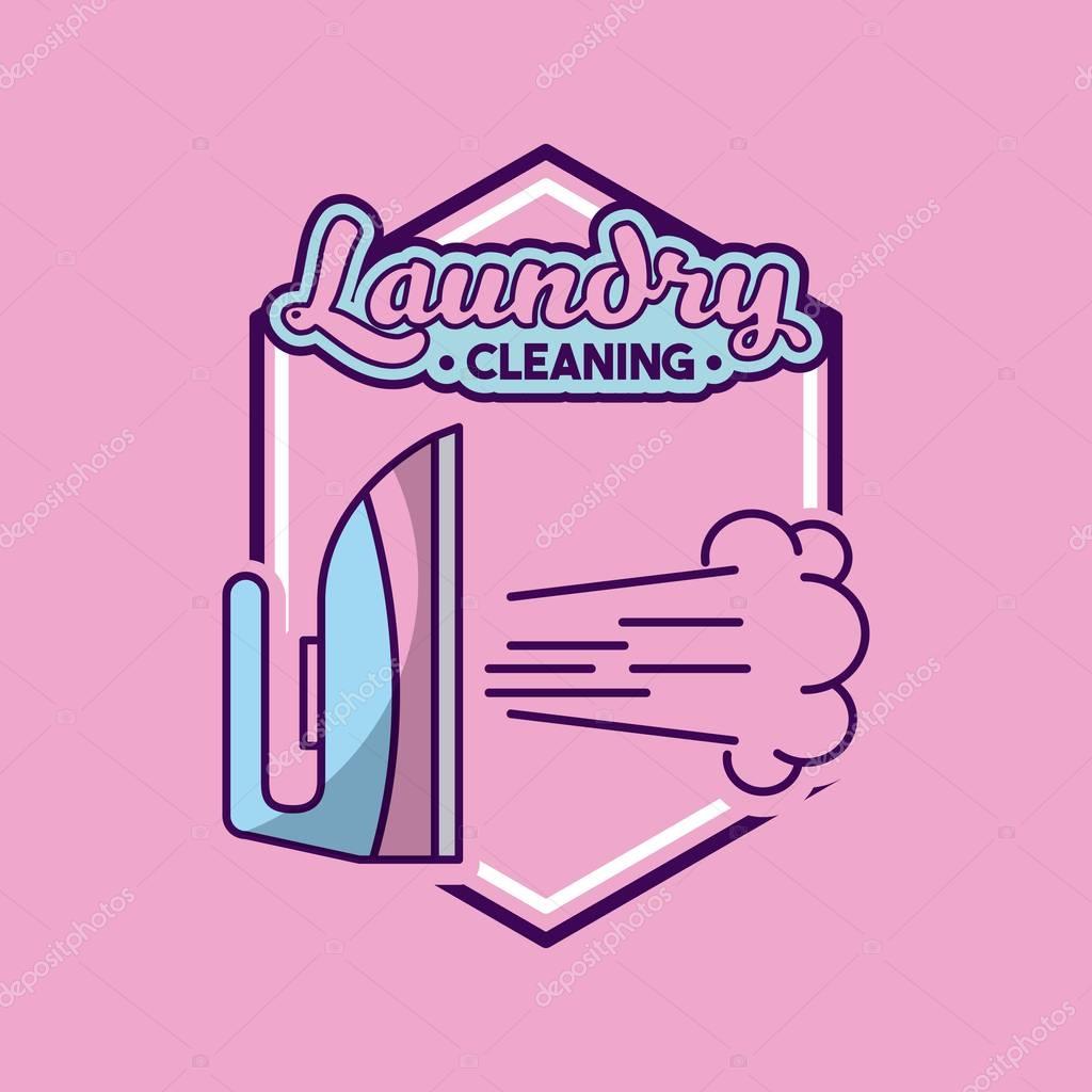Laundry cleaning delicate icon vector illustration design graphic