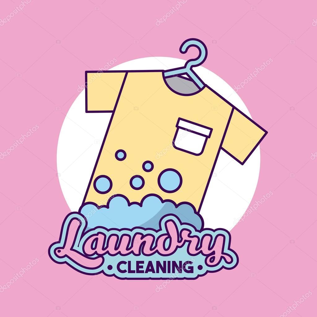 Laundry cleaning delicate icon vector illustration design graphic