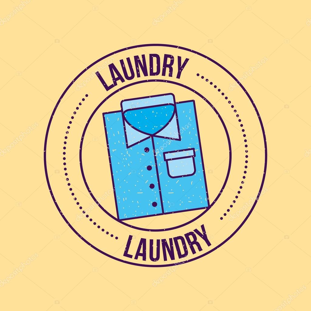 Laundry cleaning delicate icon vector illustration design graphic