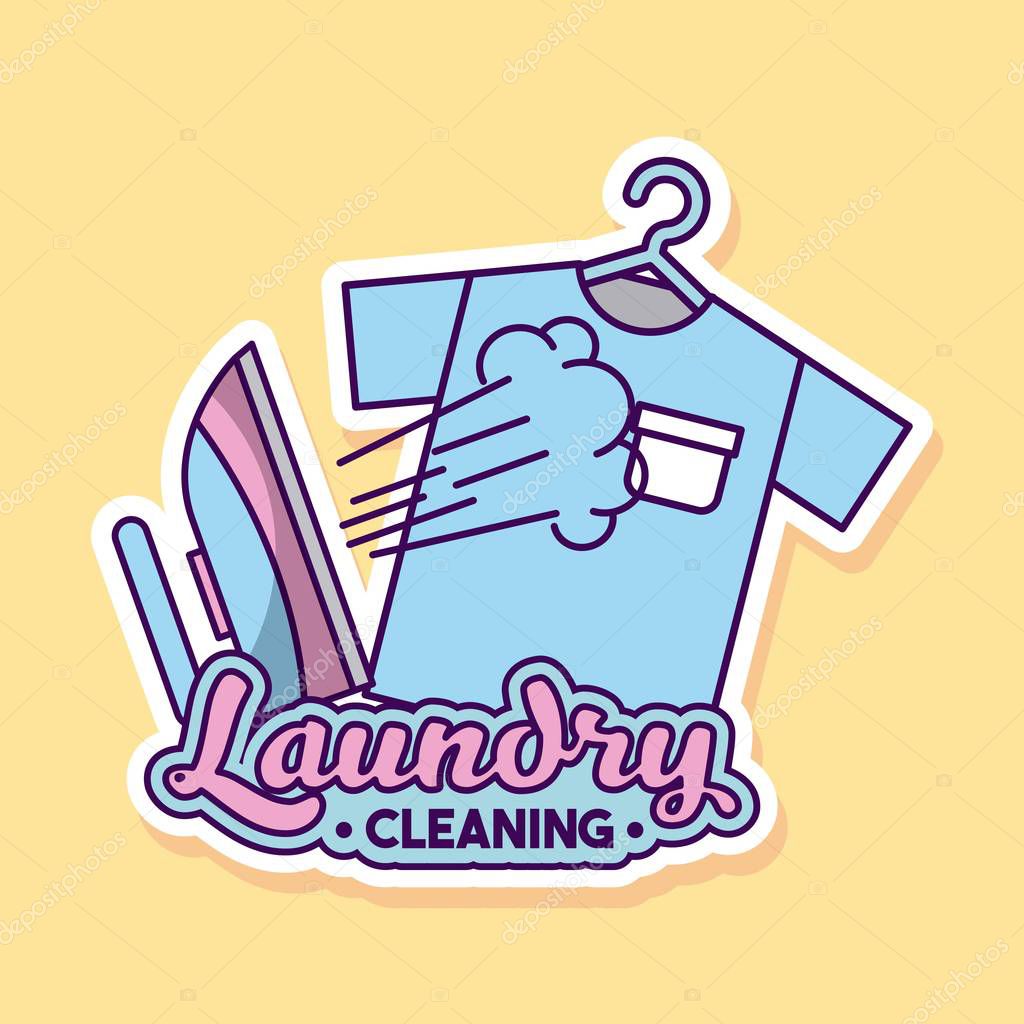 Laundry cleaning delicate icon vector illustration design graphic