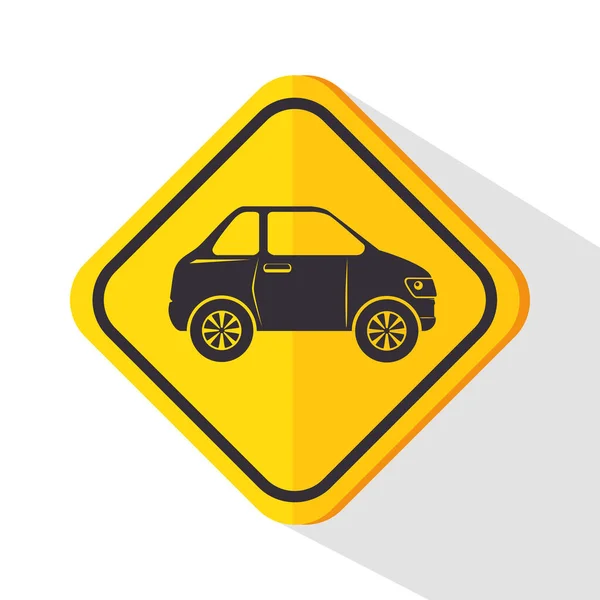 Service de voiture signe — Image vectorielle
