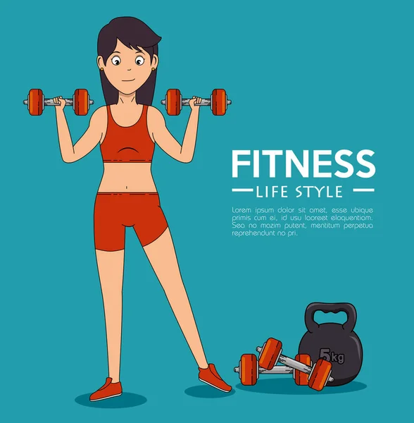 Fitness sport and gym design