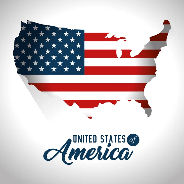 United States of America design — Stock Vector