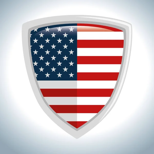 États-Unis d'Amérique design — Image vectorielle
