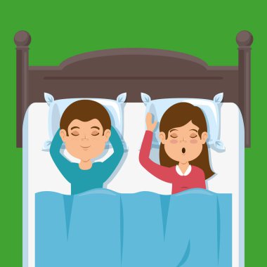 Tatlı rüyalar saat simgesini uyku