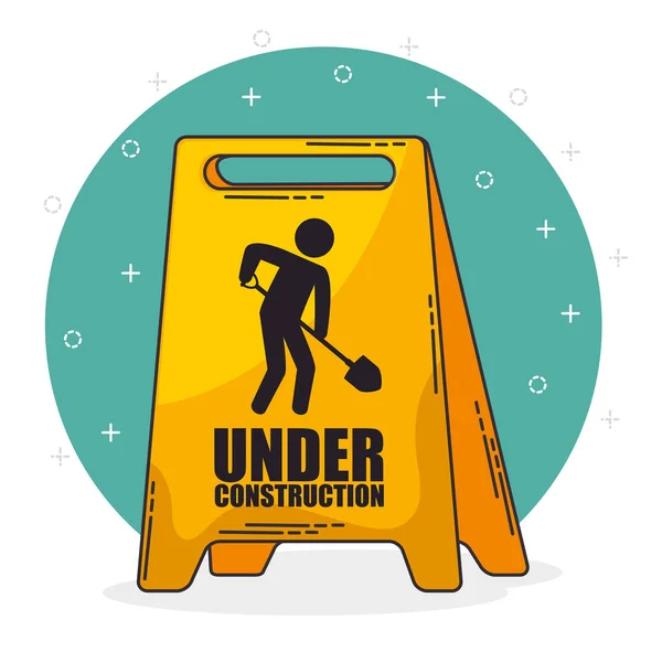 Under construction design — Stock Vector