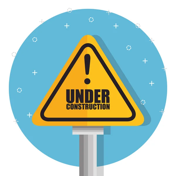 Under construction design — Stock Vector