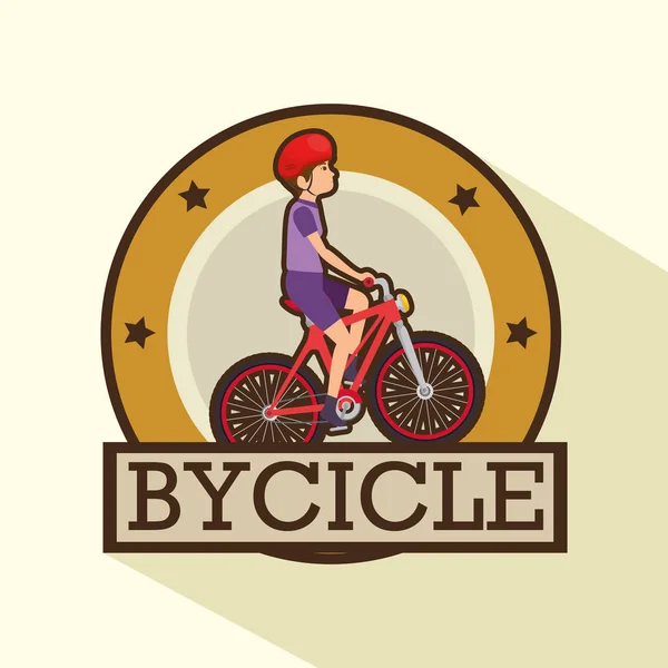 Moderna bike shop logotyp — Stock vektor