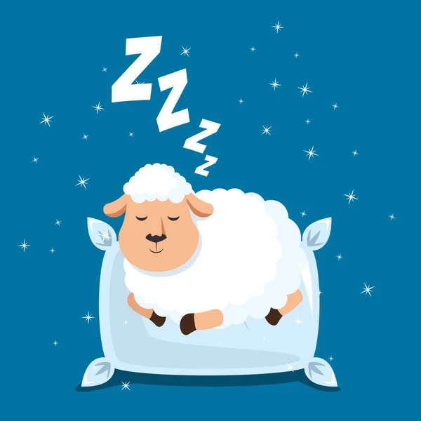 Doux rêves temps de sommeil icône — Image vectorielle