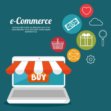 e ticaret kavramı online alışveriş