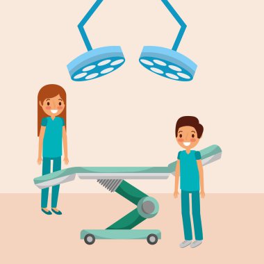 tıbbi insanlar karikatür