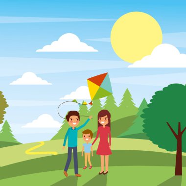Aile birlikte karakterler