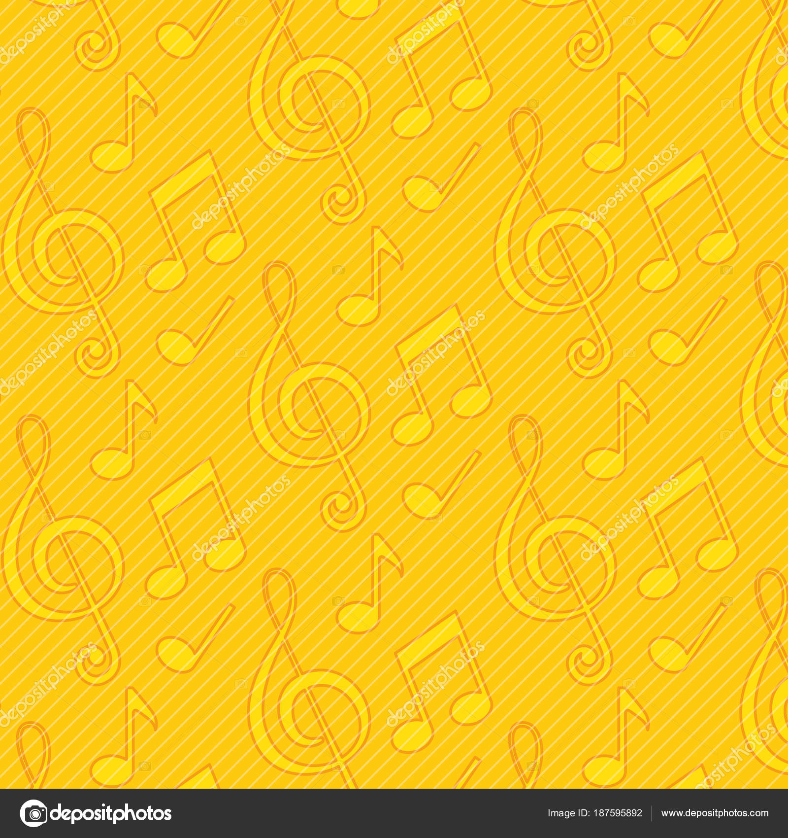 Musical notes pattern Stock Vector Image by ©yupiramos #187595892