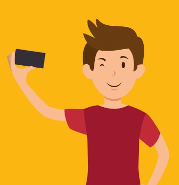 Smartphone bağımlılık kavramı modern yaşam tarzı 