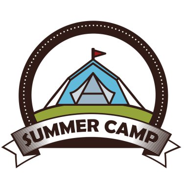 kamp açık macera logosu 