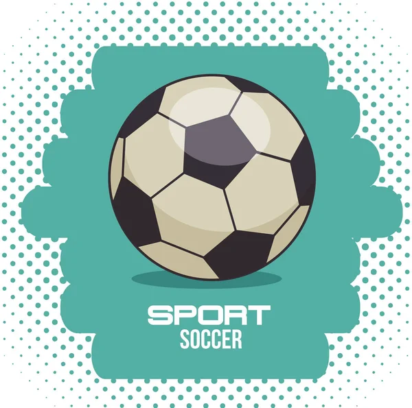 Colorful sport icon — Stock Vector