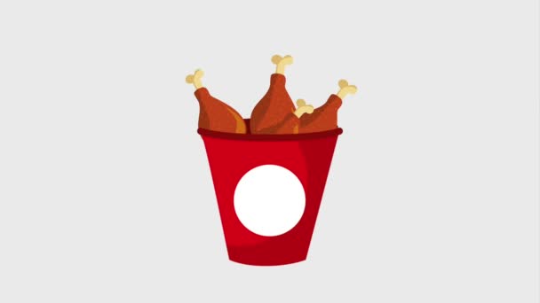 Fast-food on-line — Vídeo de Stock