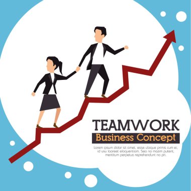 Takım çalışması iş kavramı 