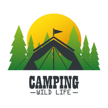 kamp açık macera logosu 