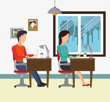 ekip çalışması kişi ofiste toplandı.