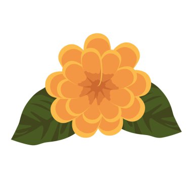 Sevimli çiçek bitki simgesi