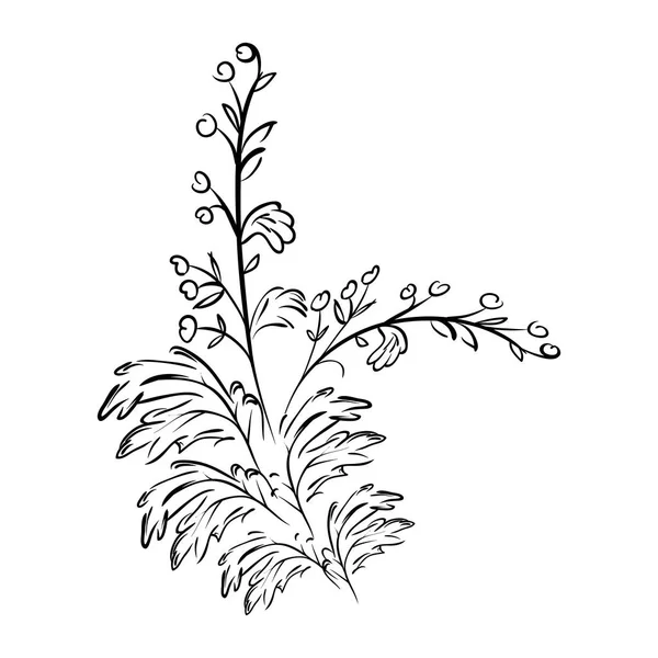 Icône de plante fleur mignon — Image vectorielle